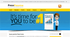 Desktop Screenshot of presspassme.com